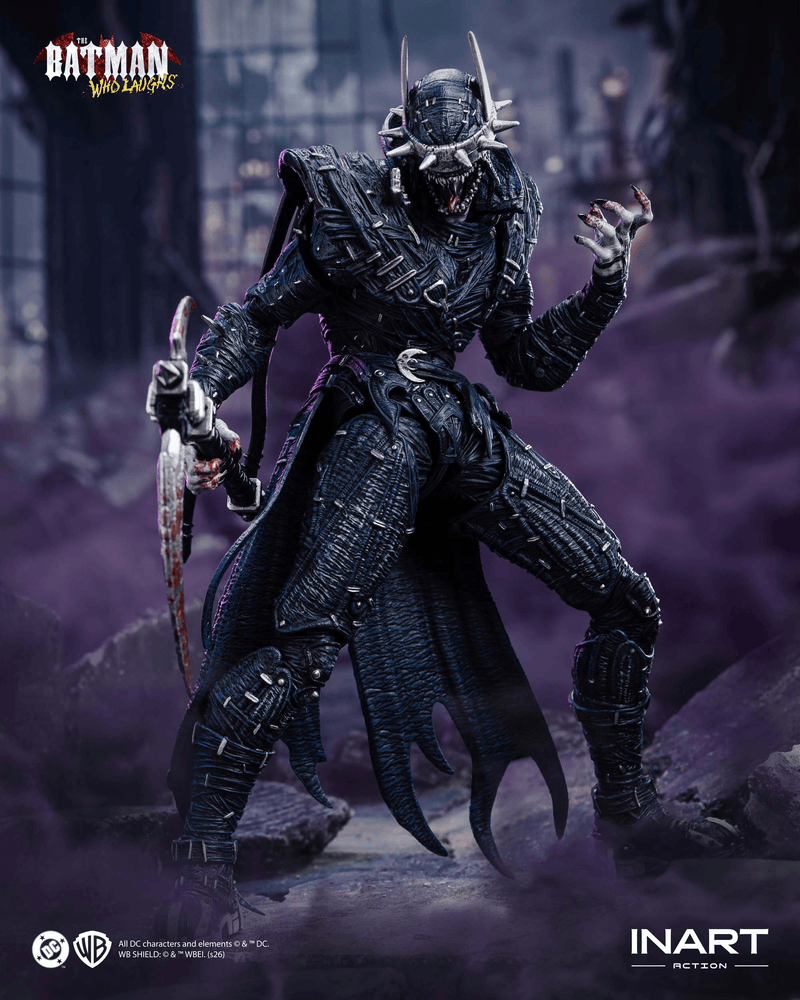 INART Action - Dark Nights: Metal - The Batman Who Laughs Action Figure (Preorder Dec 2026) - Collectables > Action Figures > toys -  Queen Studios