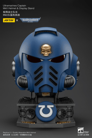 JOYTOY - Ultramarines Captain MkX Helmet & Display Stand (Preorder Q3 2026) - Action & Toy Figures -  Joy Toy