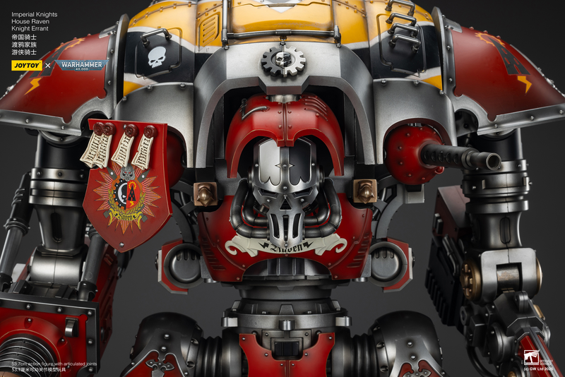 Warhammer 40K - Imperial Knights - House Raven Knight Errant (Preorder December 2025) - Collectables > Action Figures > toys -  Joy Toy