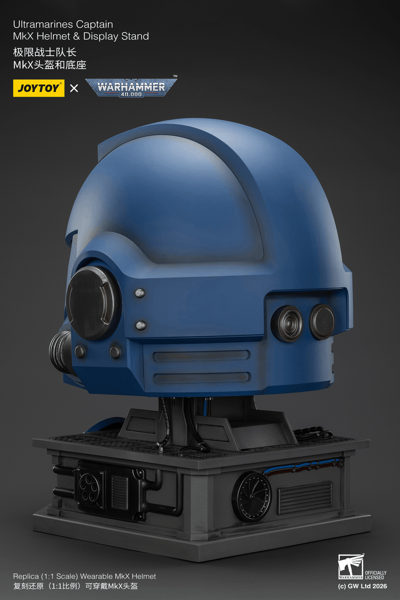 JOYTOY - Ultramarines Captain MkX Helmet & Display Stand (Preorder Q3 2026) - Action & Toy Figures -  Joy Toy