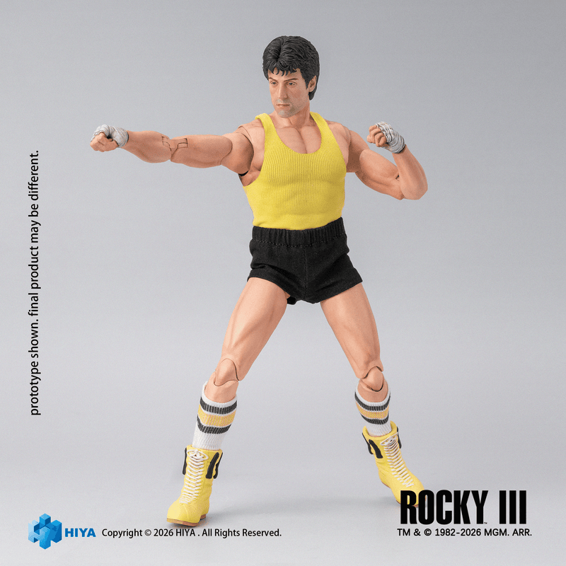 Rocky III - Rocky Balboa (Boxer Ver.) 1/12 Scale Action Figure (Preorder Dec 2026)