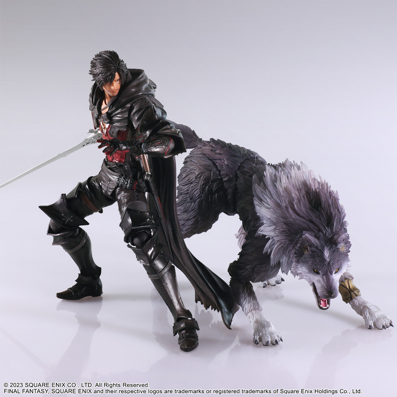 SQUARE ENIX - FINAL FANTASY XVI BRING ARTS - CLIVE ROSFIELD & TORGAL (Preorder) - Collectables > Action Figures > toys -  SQUARE ENIX
