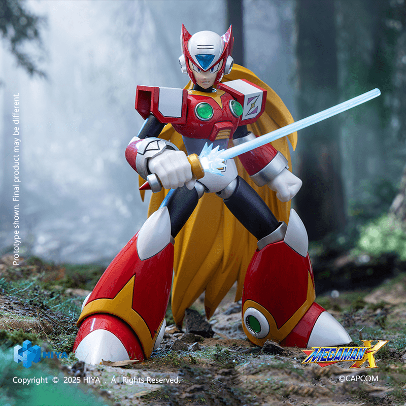 Mega Man X - Zero Action Figure (Preorder Mar 2027) - Collectables > Action Figures > toys -  HIYA TOYS