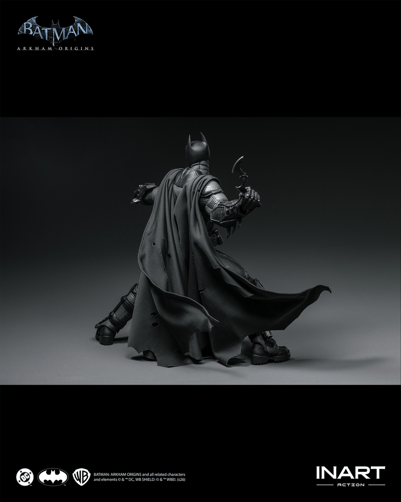 INART Action - Batman: Arkham Origins - Batman (Battle Damaged Version) (Preorder Dec 2026) - Collectables > Action Figures > toys -  Queen Studios