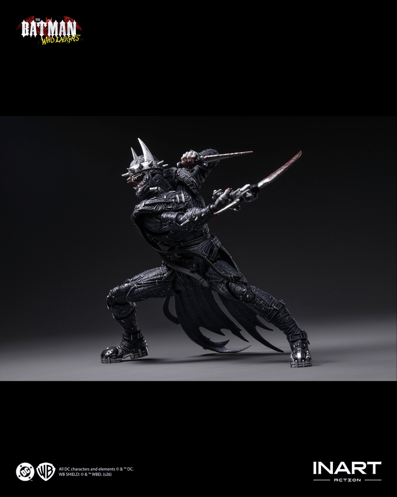 INART Action - Dark Nights: Metal - The Batman Who Laughs Action Figure (Preorder Dec 2026) - Collectables > Action Figures > toys -  Queen Studios