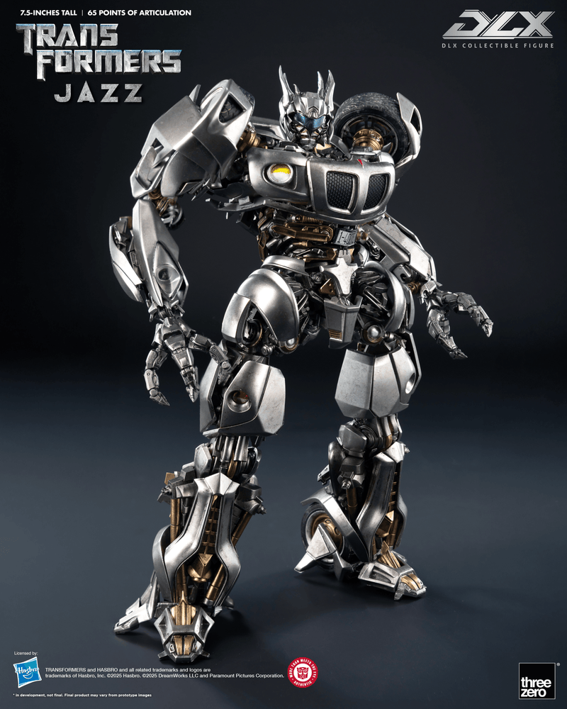 Transformers DLX Scale Collectible Series Jazz Action Figure (Preorder March/April 2026) - Collectables > Action Figures > toys -  ThreeZero