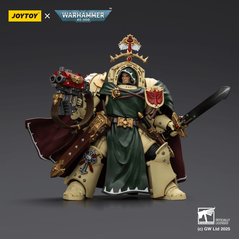 JoyToy - Warhammer 40K - Dark Angels - Belial, Grand Master of the Deathwing with the Sword of Silence and Storm Bolter - Collectables > Action Figures > toys -  Joy Toy