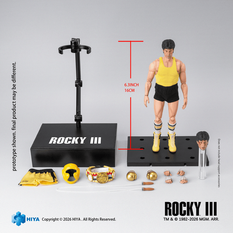 Rocky III - Rocky Balboa (Boxer Ver.) 1/12 Scale Action Figure (Preorder Dec 2026)