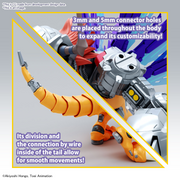 BANDAI - Figure-rise Standard Amplified METALGREYMON - VACCINE (preorder) - Collectables > Action Figures > toys -  Bandai