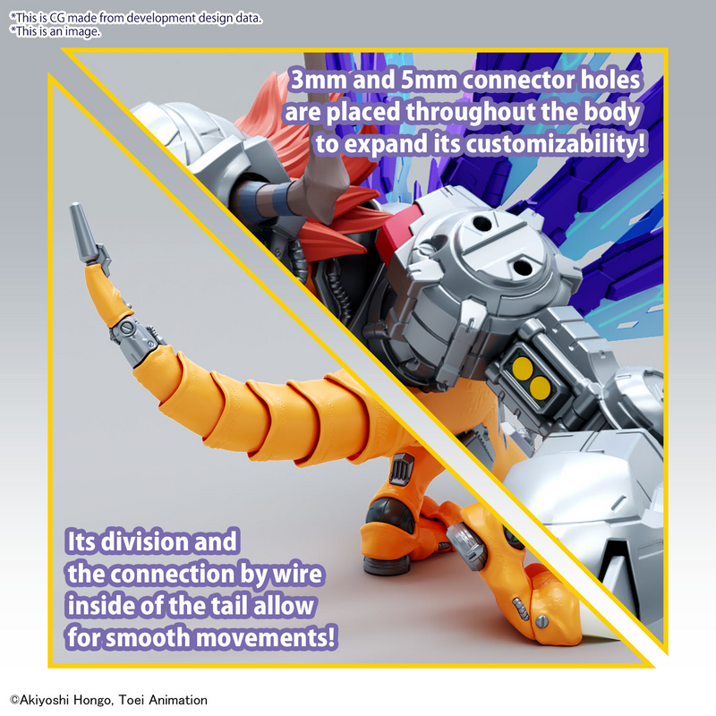 BANDAI - Figure-rise Standard Amplified METALGREYMON - VACCINE (preorder) - Collectables > Action Figures > toys -  Bandai