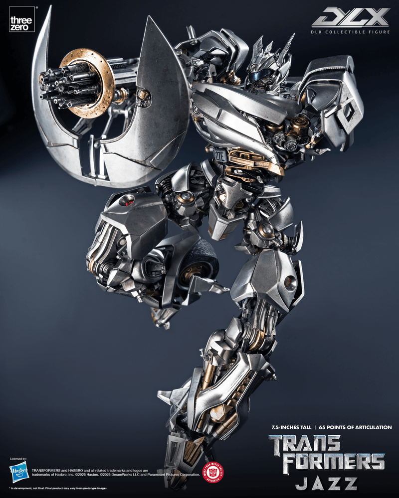 Transformers DLX Scale Collectible Series Jazz Action Figure (Preorder March/April 2026) - Collectables > Action Figures > toys -  ThreeZero