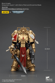 JoyToy - Warhammer 40K - Blood Angels - Sanguinary Guard 1 with Inferno Pistol and Encarmine Blade - Collectables > Action Figures > toys -  Joy Toy