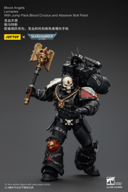 JoyToy - Warhammer 40K - Blood Angels - Lemartes with Jump Pack, Blood Crozius and Absolver Bolt Pistol - Collectables > Action Figures > toys -  Joy Toy