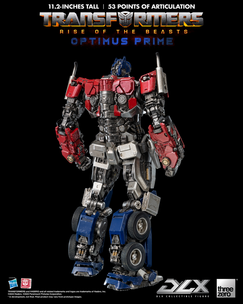 Three Zero - Transformers: Rise of the Beasts - DLX Optimus Prime (preorder Q1 2024) - Collectables > Action Figures > toys -  ThreeZero