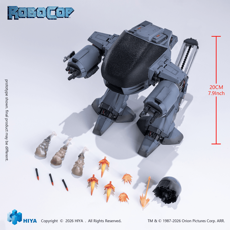RoboCop - ED-209 1/12 Scale Action Figure (Preorder Jul 2027) - Collectables > Action Figures > toys -  HIYA TOYS