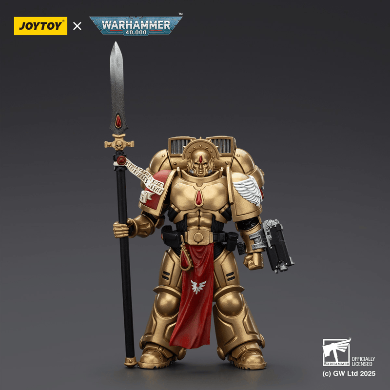 JoyToy - Warhammer 40K - Blood Angels - Sanguinary Guard 2 with Angelus Boltgun and Encarmine Spear - Collectables > Action Figures > toys -  Joy Toy