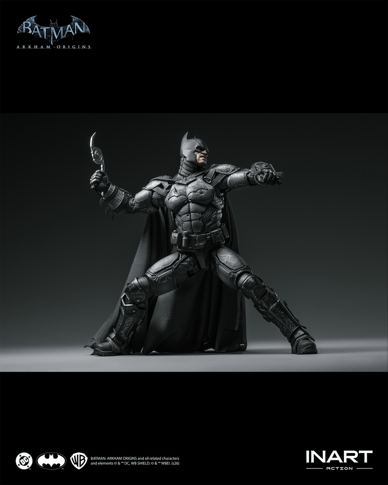 INART Action - Batman: Arkham Origins - Batman (Battle Damaged Version) (Preorder Dec 2026) - Collectables > Action Figures > toys -  Queen Studios