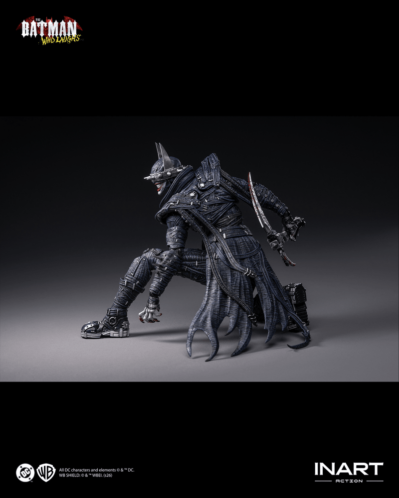 INART Action - Dark Nights: Metal - The Batman Who Laughs Action Figure (Preorder Dec 2026) - Collectables > Action Figures > toys -  Queen Studios