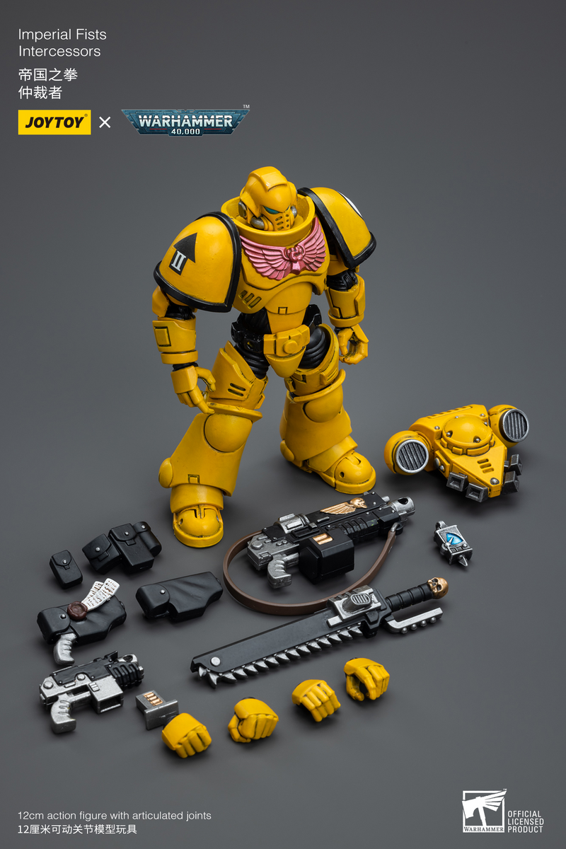 JoyToy - Warhammer 40K - Imperial Fists Intercessors - Ver. 2 (preorder) - Collectables > Action Figures > toys -  Joy Toy