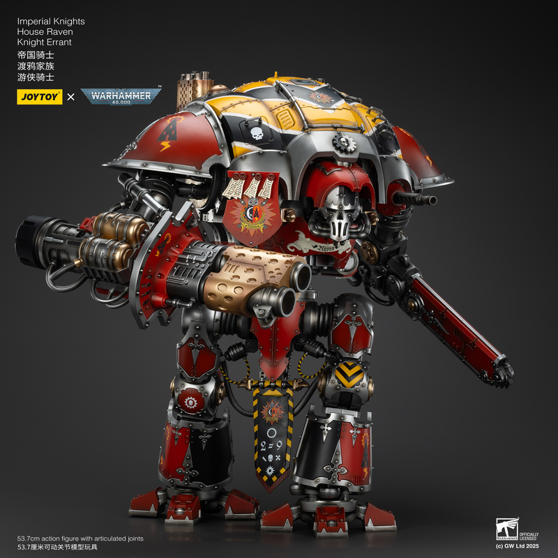 Warhammer 40K - Imperial Knights - House Raven Knight Errant (Preorder December 2025) - Collectables > Action Figures > toys -  Joy Toy