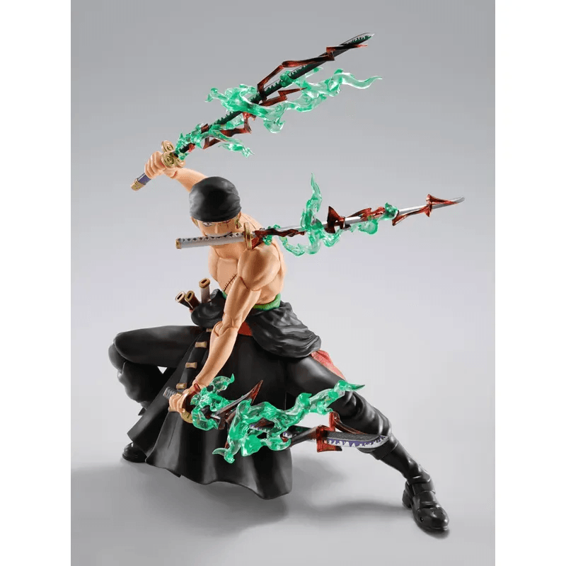 One Piece - S.H.Figuarts - Roronoa Zoro (The King of Hell) - Exclusive (Preorder Aug 2026) - Collectables > Action Figures > toys -  Bandai