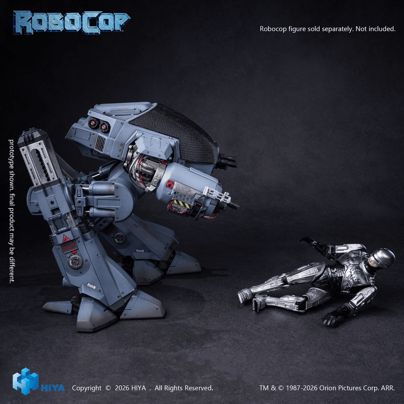 RoboCop - ED-209 1/12 Scale Action Figure (Preorder Jul 2027) - Collectables > Action Figures > toys -  HIYA TOYS