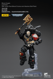 JoyToy - Warhammer 40K - Blood Angels - Lemartes with Jump Pack, Blood Crozius and Absolver Bolt Pistol - Collectables > Action Figures > toys -  Joy Toy