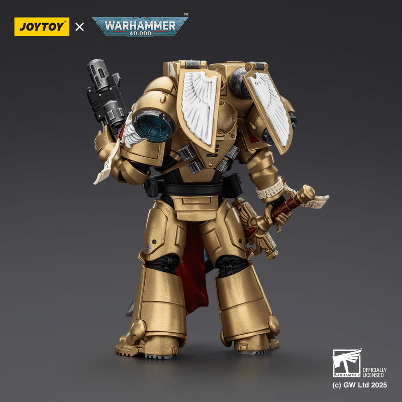 JoyToy - Warhammer 40K - Blood Angels - Sanguinary Guard 1 with Inferno Pistol and Encarmine Blade - Collectables > Action Figures > toys -  Joy Toy