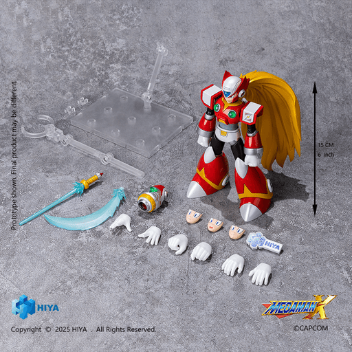 Mega Man X - Zero Action Figure (Preorder Mar 2027) - Collectables > Action Figures > toys -  HIYA TOYS