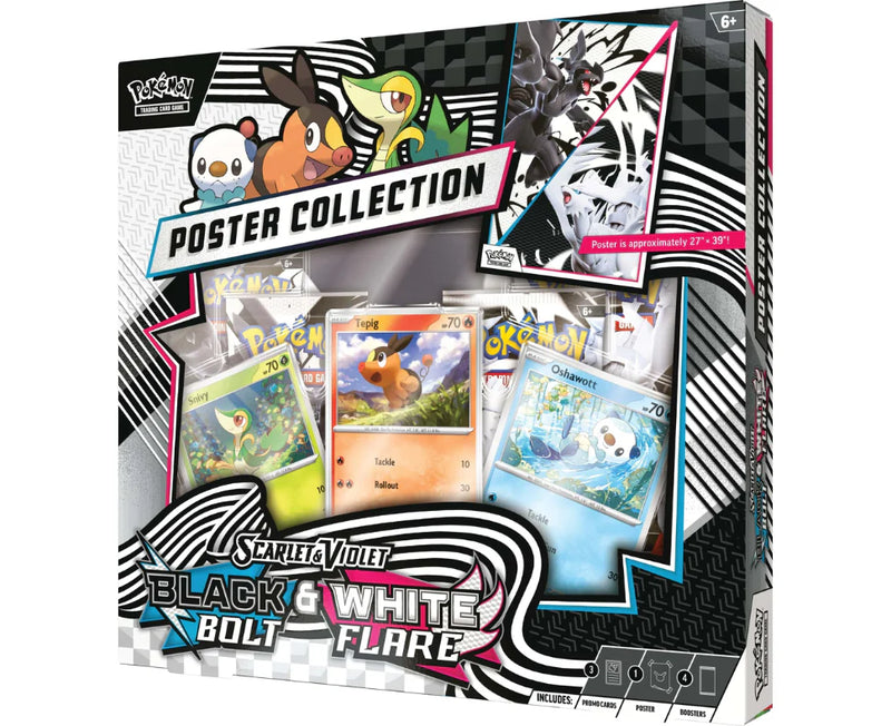 Pokémon TCG: Scarlet & Violet - Black Bolt & White Flare - Poster Collection - Card Games > Collectables > TCG > CCG -  Pokemon TCG