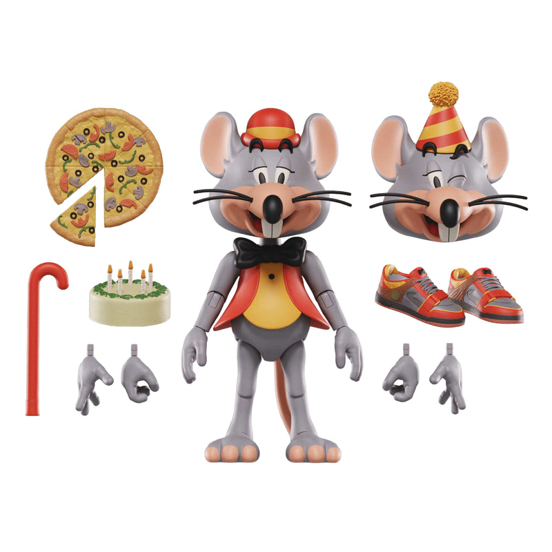 Chuck E. Cheese 50th Anniversary Chuck E. Cheese (Standard) 1/12 Scale Limited Edition Action Figure (Preorder Q1 2027) - Collectables > Action Figures > toys -  Sneak Attack Toys