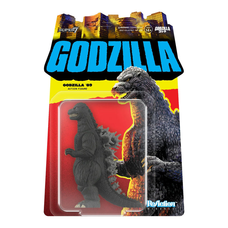 Godzilla '89 - ReAction - Godzilla - Action & Toy Figures -  Super7