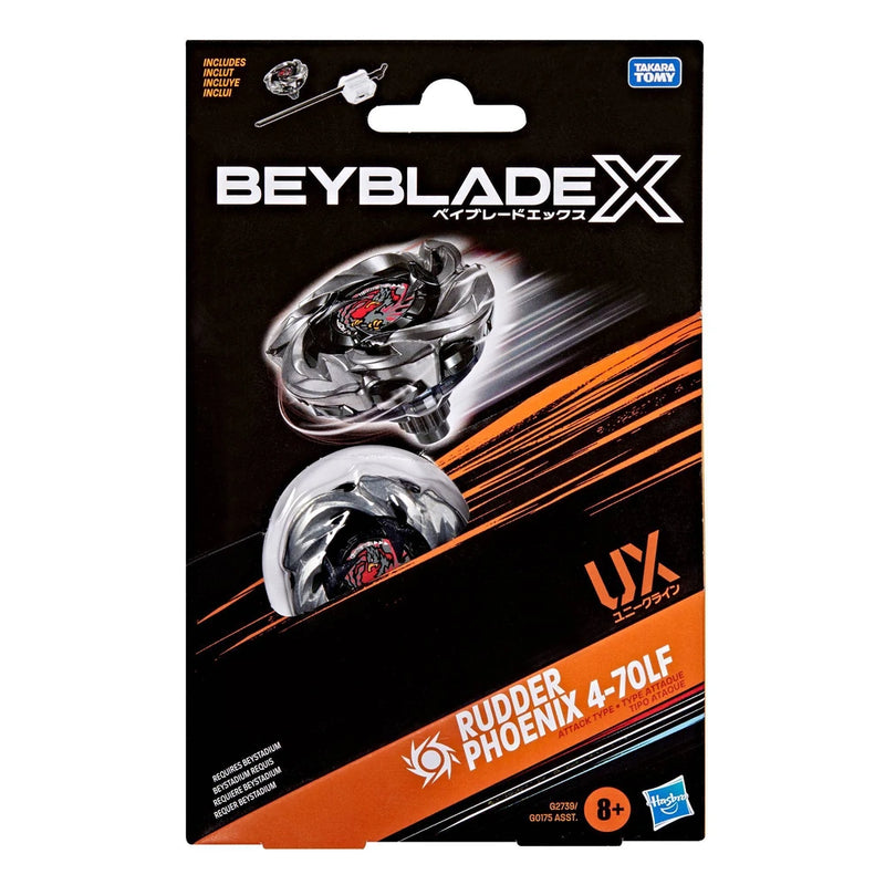 Beyblade X Rudder Phoenix 4-70LF UX Starter Pack - Collectables > Action Figures > toys -  Hasbro
