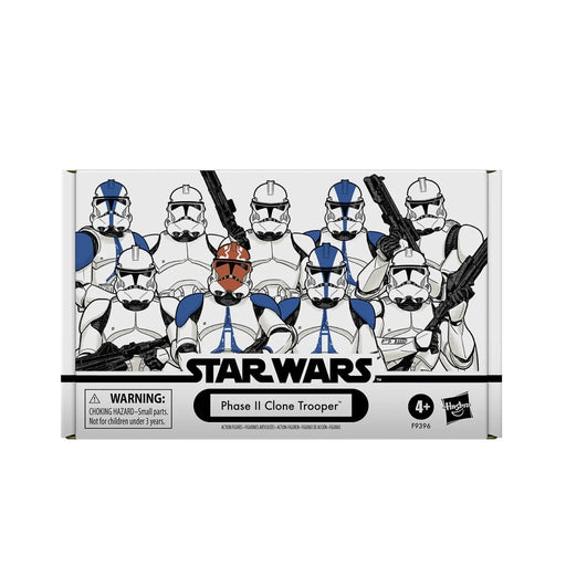 STAR WARS: THE VINTAGE COLLECTION PHASE II CLONE TROOPER 4-PACK (preorder Q2) - Collectables > Action Figures > toys -  Hasbro