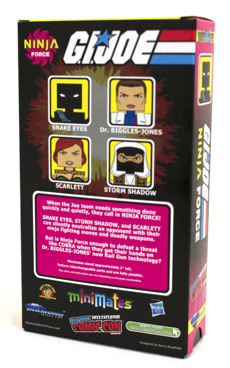 NYCC 2022 GI JOE ANNIVERSARY MINIMATES BOX SET -  -  Diamond Select Toys