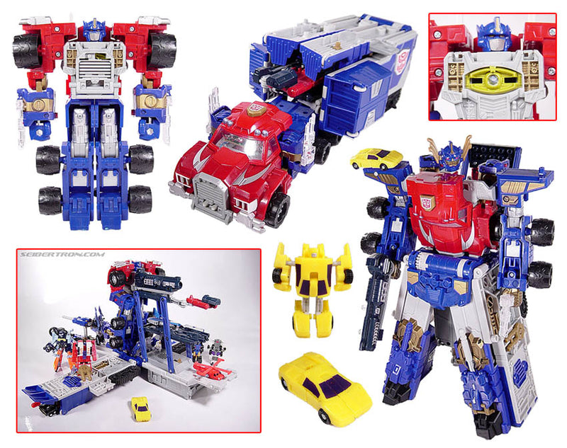 Armada Super Class: Optimus Prime with Sparkplug - Collectables > Action Figures > toys -  Hasbro