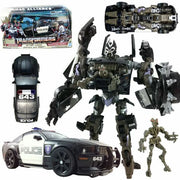 Transformers Human Alliance Barricade with Decepticon Frenzy - Collectables > Action Figures > toys -  Hasbro