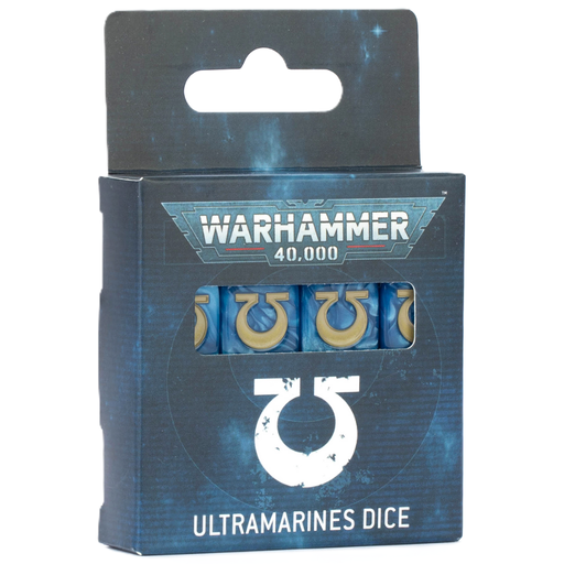 Warhammer 40,000 - Ultramarines - Ultramarines Dice (Preorder November 8) - Miniature -  Games Workshop
