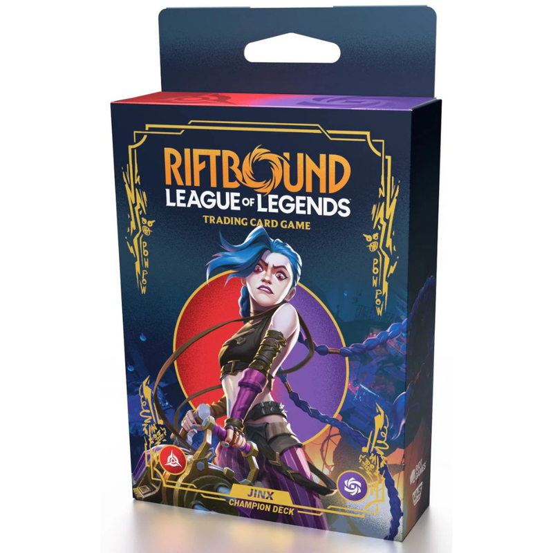 Riftbound: League of Legends TCG: Origins - Champion Deck - Jinx - Card Games > Collectables > TCG > CCG -  UniVersus Games