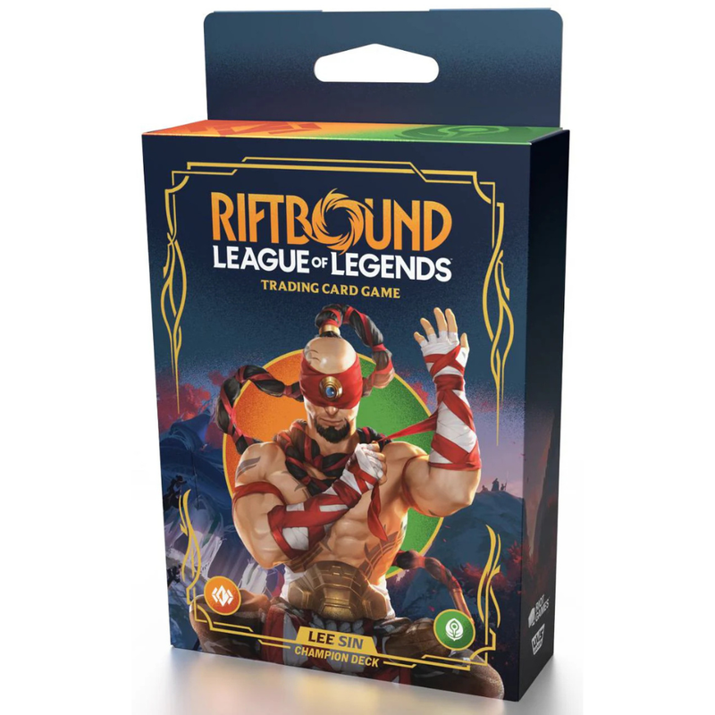 Riftbound: League of Legends TCG: Origins - Champion Deck - Lee Sin - Card Games > Collectables > TCG > CCG -  UniVersus Games