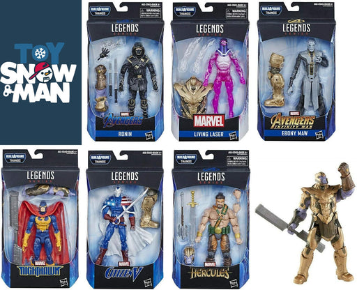 Marvel Legends  Avengers: Endgame  Wave 1 Set of 6 Figures (Thanos BAF) - Collectables > Action Figures > toys -  Hasbro