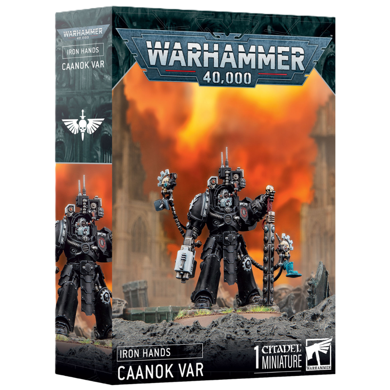 Warhammer 40,000 - Iron Hands - Caanok Var (Preorder October 25) - Miniature -  Games Workshop