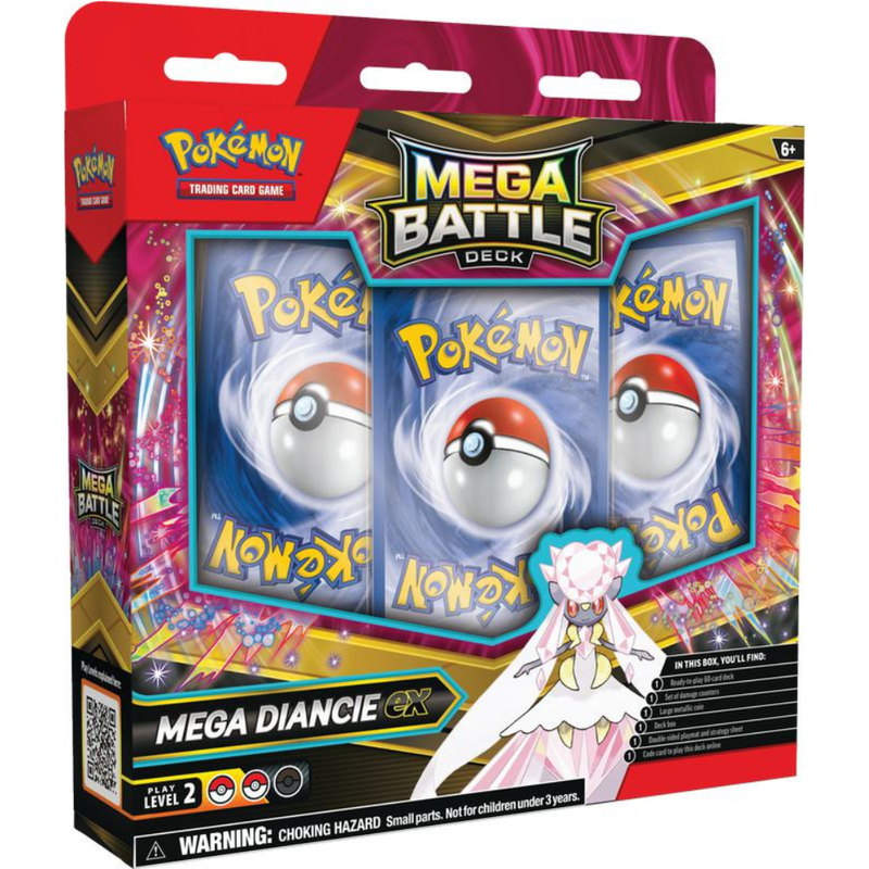 Pokémon TCG - Mega Battle Deck - Mega Diancie ex - Card Games > Collectables > TCG > CCG -  Pokemon TCG
