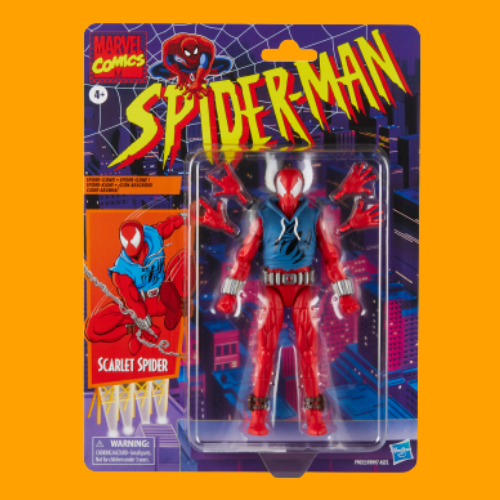 Marvel Legends Series Retro - Scarlet Spider (preorder Q1) - Collectables > Action Figures > toys -  Hasbro