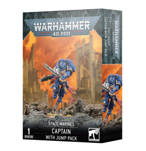 Warhammer 40,000 - Space Marines - Captain with Jump Pack - Miniature -  Games Workshop