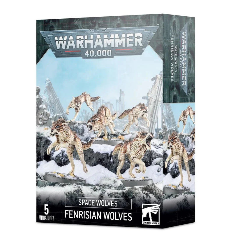 Warhammer 40,000 - Space Wolves - Fenrisian Wolves - Miniature -  Games Workshop