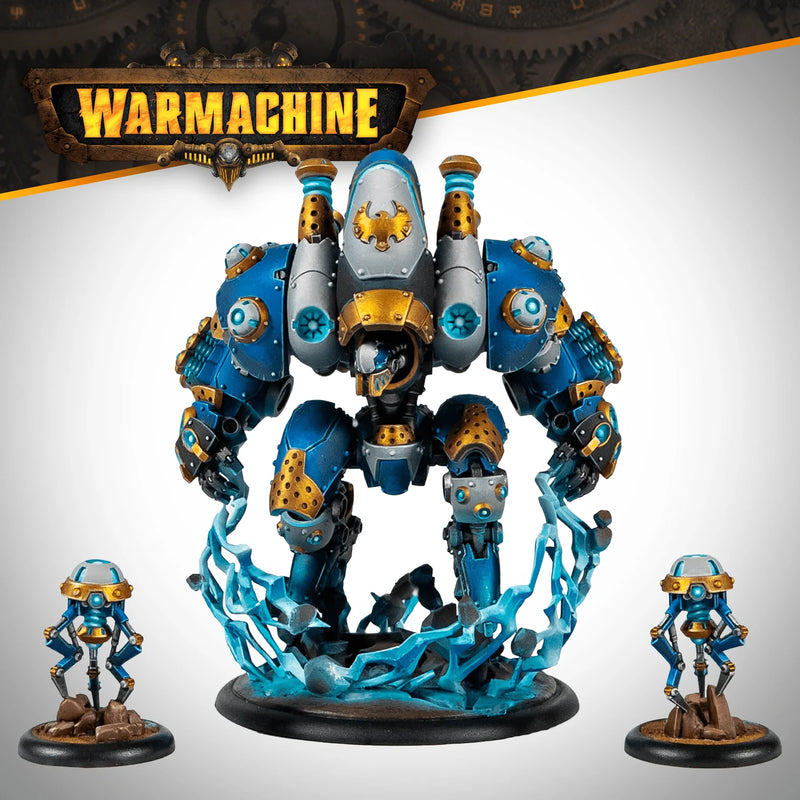 Warmachine - Cygnar Storm Legion - Thunderhead, Heart of the Storm - Miniature -  Steamforged Games