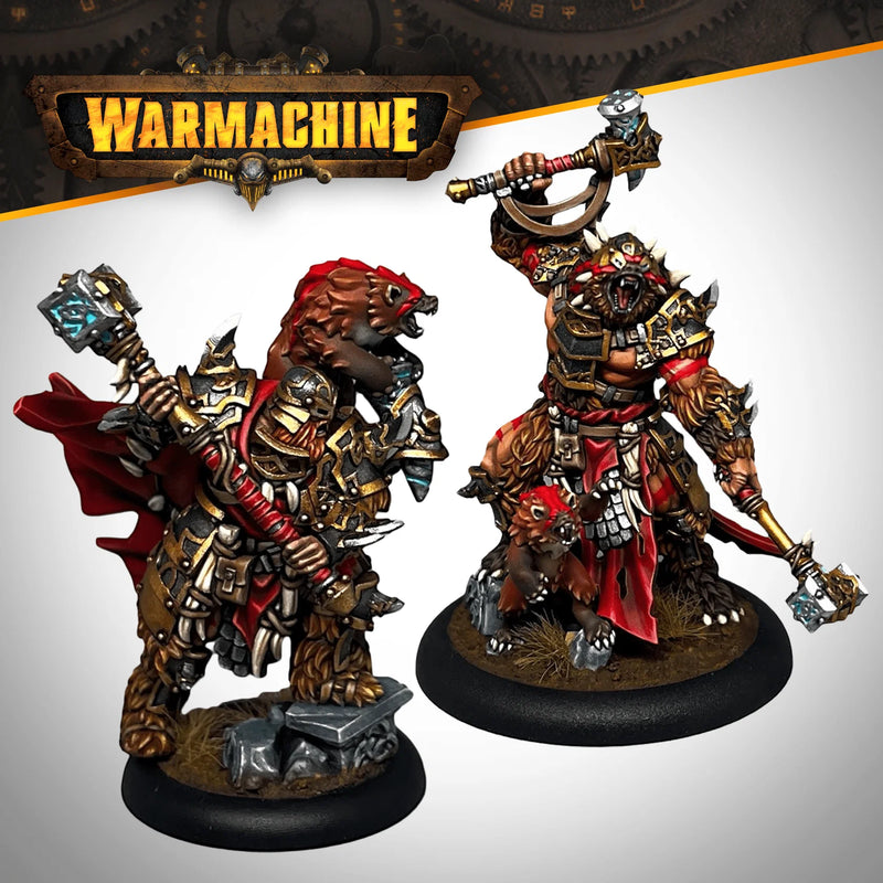 Warmachine - Khador Old Umbrey - Kapitan Kazimir Morozov - Miniature -  Steamforged Games