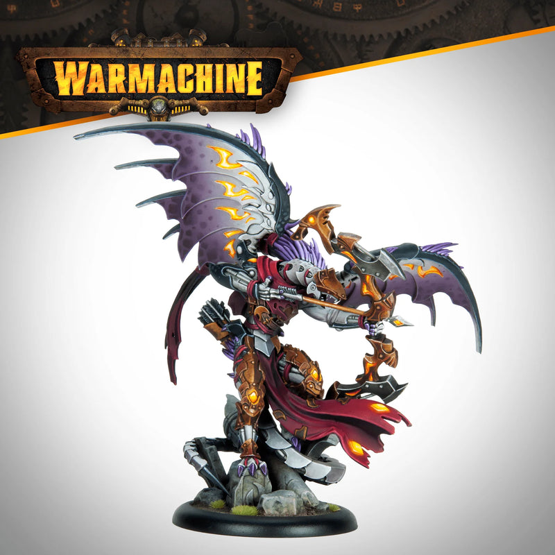 Warmachine - Khymaera Shadowflame Shard - Lylyth, the Raven Vengeance - Miniature -  Steamforged Games