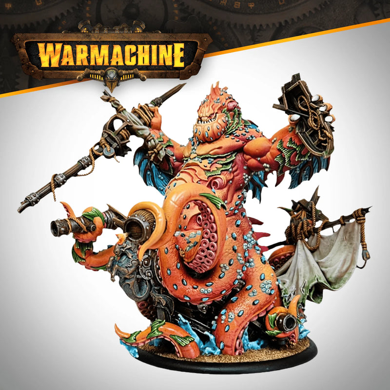 Warmachine - Southern Kriels Brineblood Marauders - Abyssal King - Miniature -  Steamforged Games